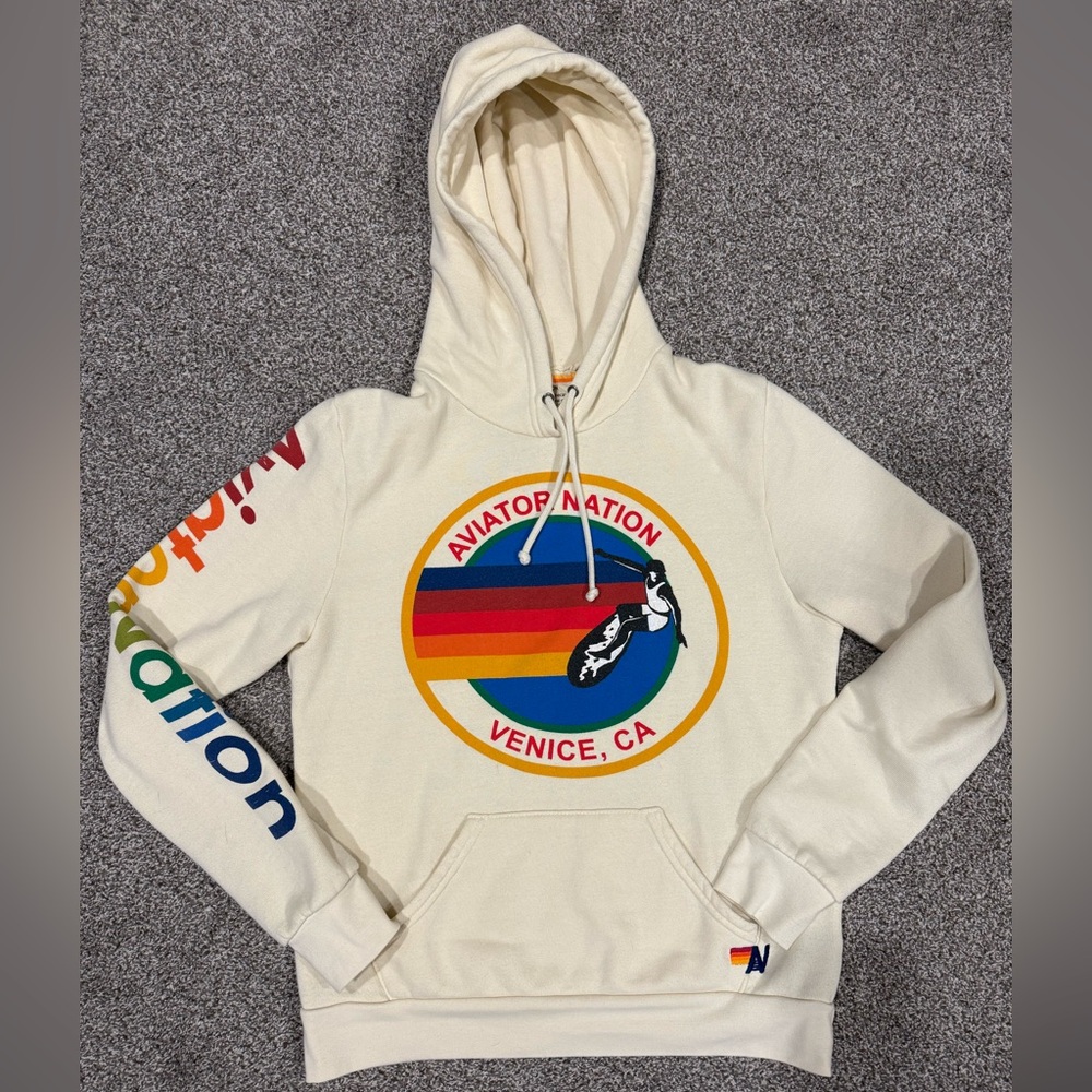 Aviator Nation graphic hoodie